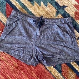 Chambray Linen Shorts!